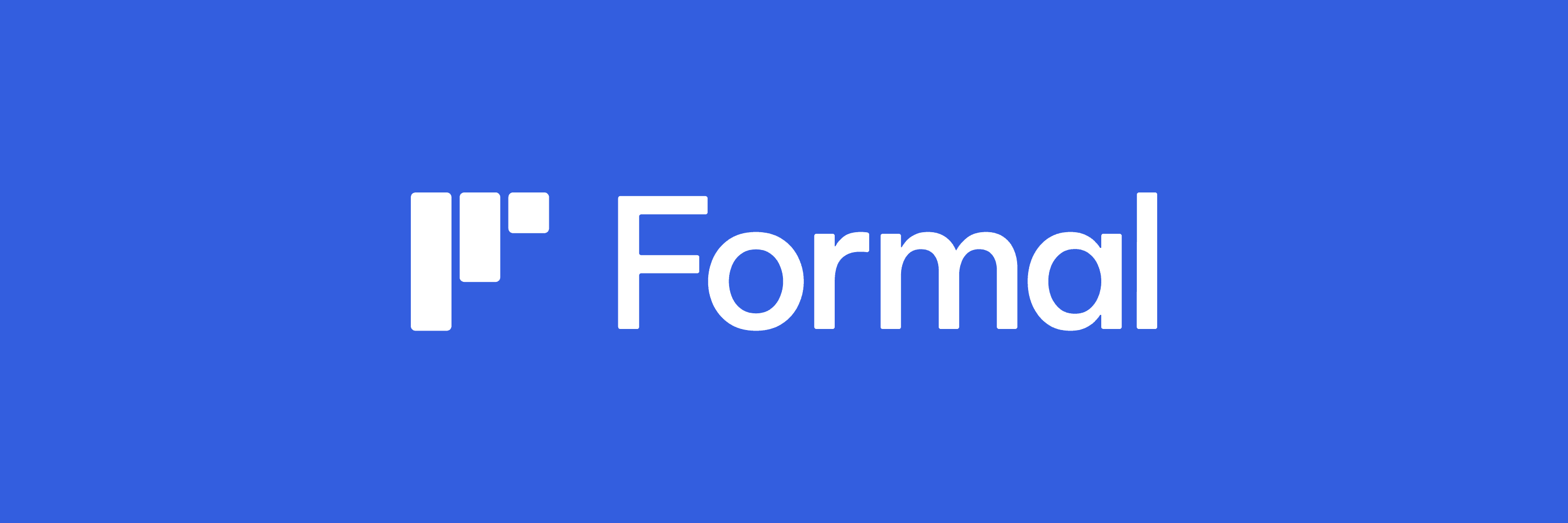 Formal Blue Banner